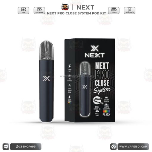 NEXT Pro Close System Pod Kit 400mAh