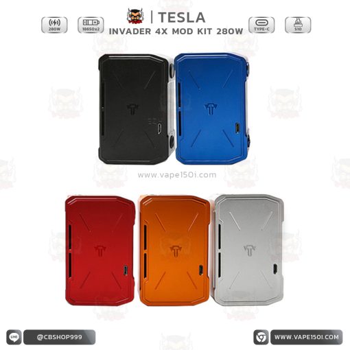 Tesla Invader 4 Box Mod