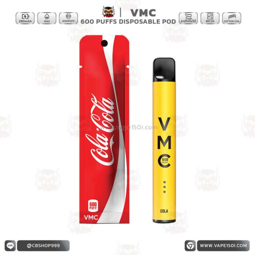 VMC Disposable 600 Puffs