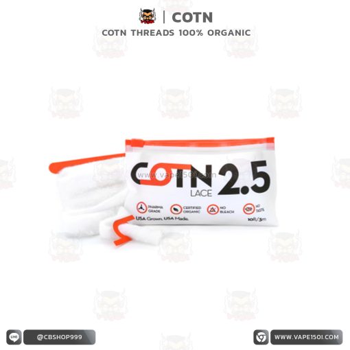 COTN Threads 100% Organic