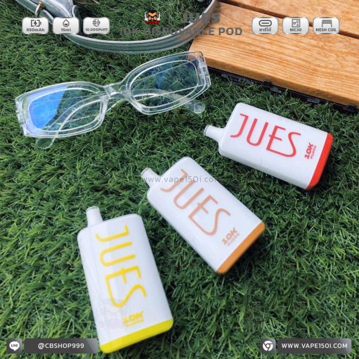 พอตใช้แล้วทิ้ง JUES Disposable Pod 10000 Puffs 650mAh [แท้]