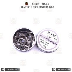 XFKM Fused Clapton 4 Core 0.12ohm 36GA