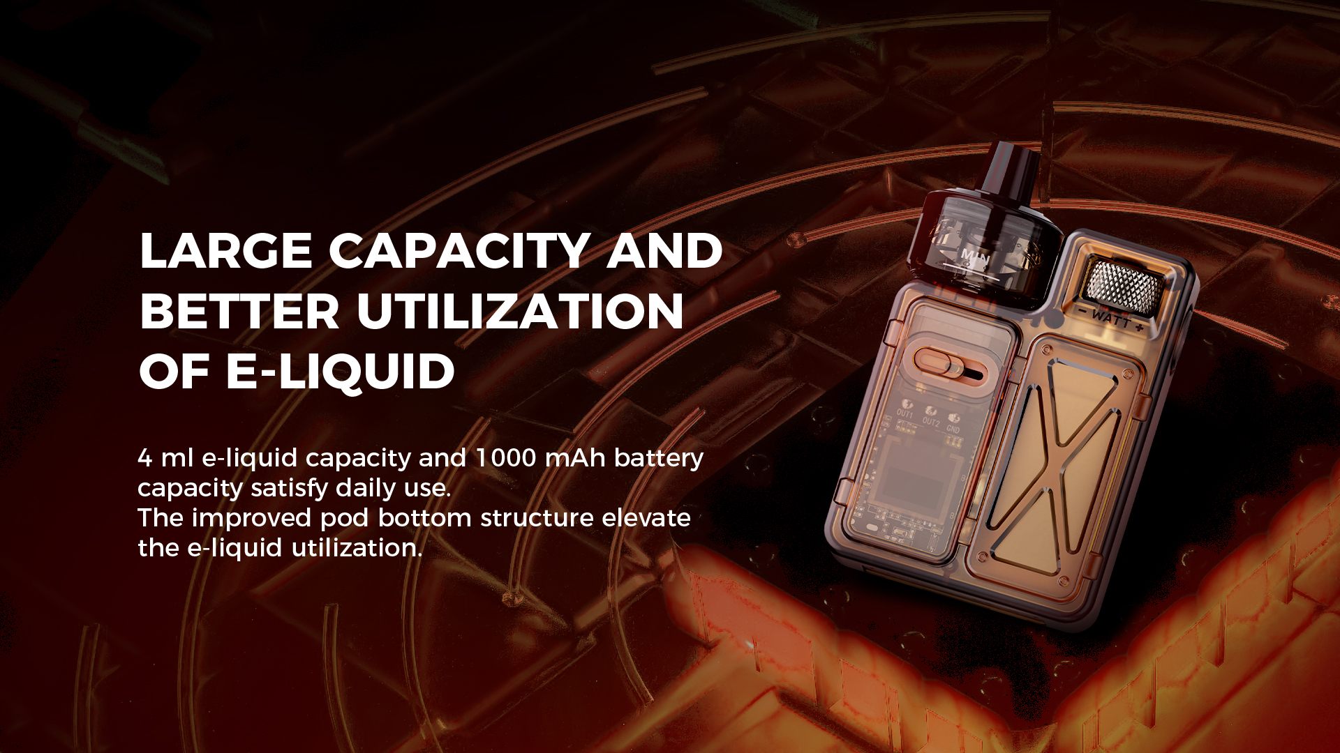 Uwell Crown M Pod Mod Kit