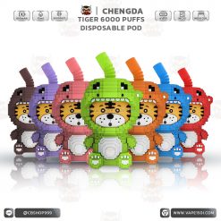 Chengda Tiger Disposable Pod 6000 Puffs