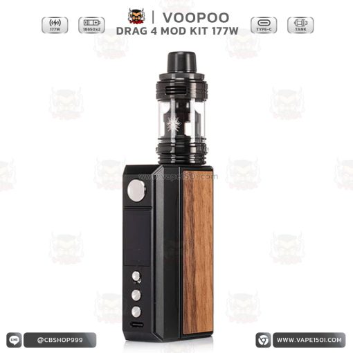 VOOPOO Drag 4 Mod Kit 177W Tank [แท้]