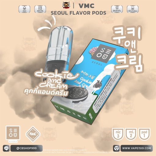 หัวน้ำยา – VMC SEOUL Flavor Pods 2ml [แท้]