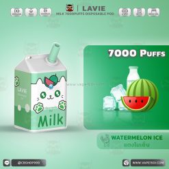 พอตใช้แล้วทิ้ง Lavie Milk 7000 puffs