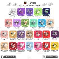 หัวน้ำยา – VMC SEOUL Flavor Pods 2ml [แท