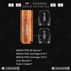 VOOPOO Argus SE Pod Kit 18W 800mAh [แท้]