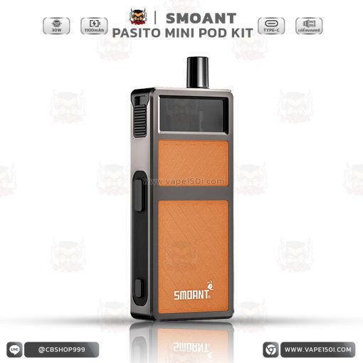 Smoant Pasito Mini Pod Kit 30W 1100mAh [แท้]