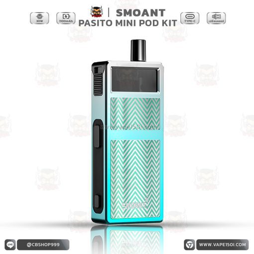 Smoant Pasito Mini Pod Kit 30W 1100mAh [แท้]