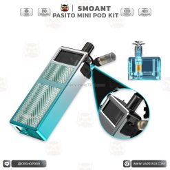 แท้งค์เปล่า Smoant Pasito Mini Empty Pod Cartridge 3.5ml [แท้]