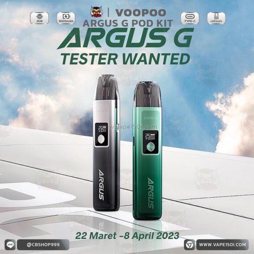 VOOPOO Argus G Pod Kit 25W 1000mAh [แท้]