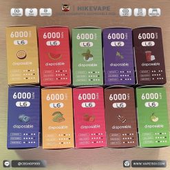 พอตใช้แล้วทิ้ง Hikevape Tiger 6000 Puffs [แท้]