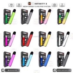 Infinity S Neon Series Close Pod System 7W 380mAh [แท้]