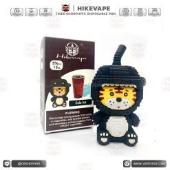 พอตใช้แล้วทิ้ง Hikevape Tiger 6000 Puffs [แท้]