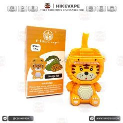 พอตใช้แล้วทิ้ง Hikevape Tiger 6000 Puffs [แท้]