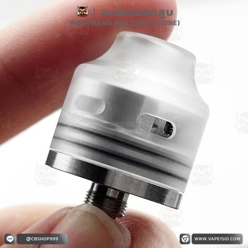 อะตอมหยดสูบ WASP Nano RDA 22mm Atomizer [โคลน]