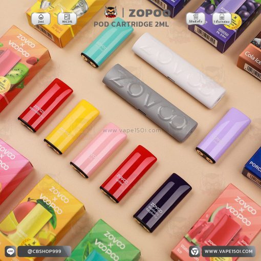 หัวน้ำยา – Voopoo x Zovoo Pod Cartridge 2ml