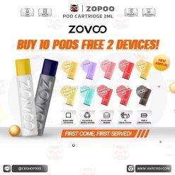 หัวน้ำยา – Voopoo x Zovoo Pod Cartridge 2ml