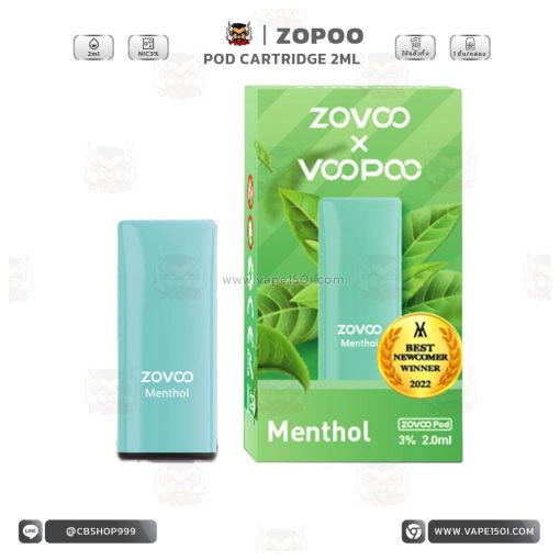 หัวน้ำยา – Voopoo x Zovoo Pod Cartridge 2ml