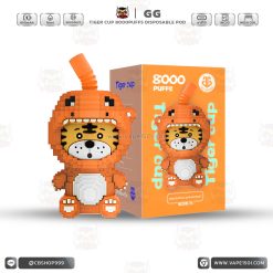 พอตใช้แล้วทิ้ง Tiger Cup Disposable Pod 8000 Puffs 650mAh [แท้]