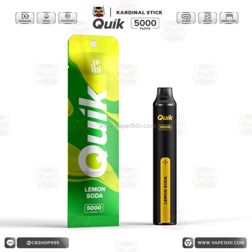 พอตใช้แล้วทิ้ง KS Quick Disposable Pod 5000 Puffs 350mAh [แท้]