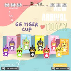 พอตใช้แล้วทิ้ง Tiger Cup Disposable Pod 8000 Puffs 650mAh [แท้]