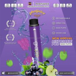 PhatJuice Graple 5000 Puffs